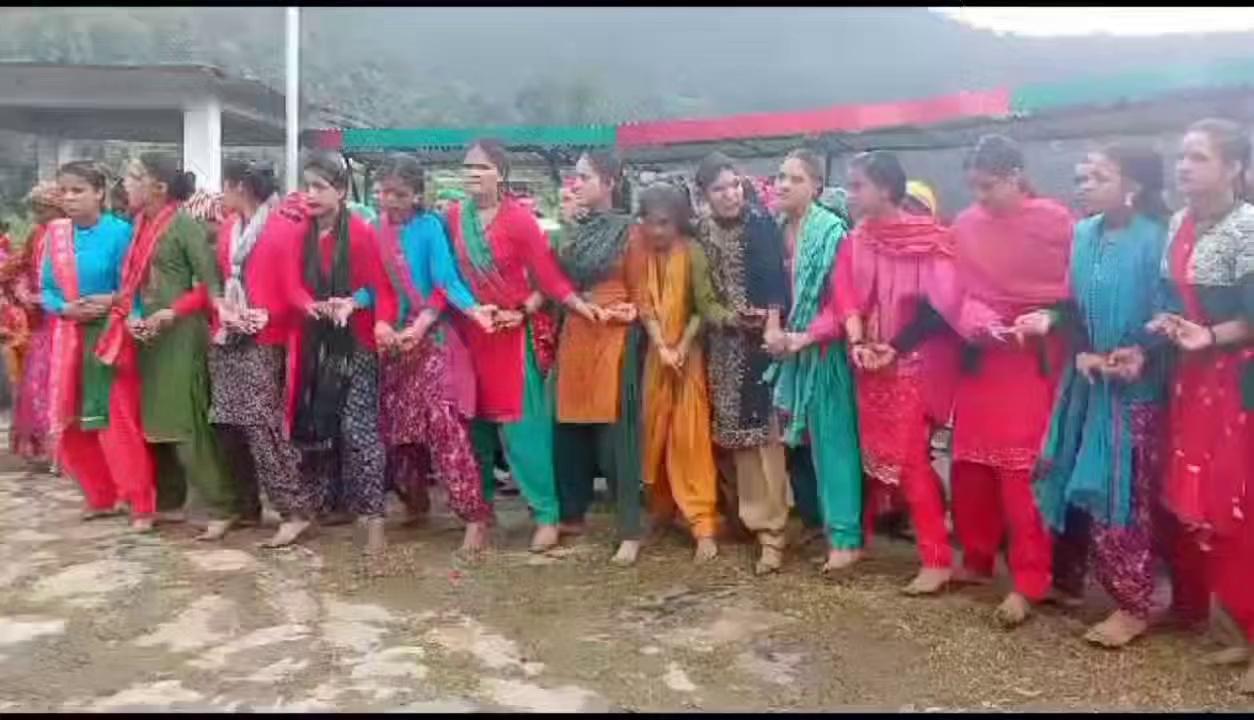 जय सोमेश्वर महादेव गेवाली गांव में सोमेश्वर देवता का थोला जतराड