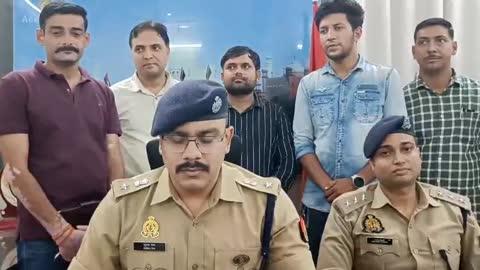 थाना शाहगंज क्षेत्र पुलिस टीम एवं सर्विलेंस एसओजी टीम की सर्व संयुक्त कार्रवाई