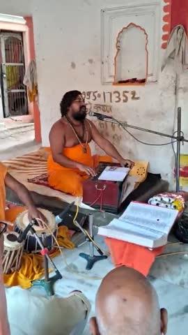 swami madhusudanacharya ji ke sannidhya me chaturmash thakurbadi kudra