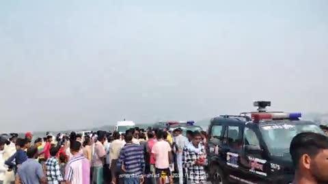 gohani gaon mein pul se  Kundan kar yuvak ki Hui maut Rath Hamirpur