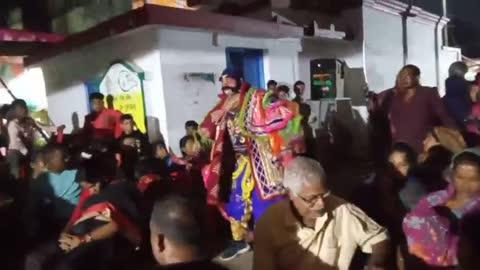 Rama nataka __ gandharbi asura daita sura stege entre puri Village parbati pura