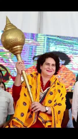 Jo Sabhi Samaj Ko Sath Lekar Chale Ja Vahi Chunav jitega Vahi Neta Banega Priyanka Gandhi jindabad hit ki hardik shubhkamnaen Priyanka Gandhi Congress Sangathan Madhya Pradesh Pratap Singh Thakur Pradesh Pratinidhi