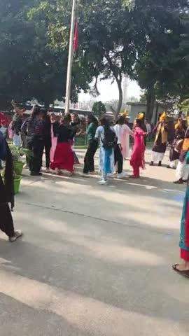 K.M Govt. College Narwana ; Youth Festival ; Girls Dance