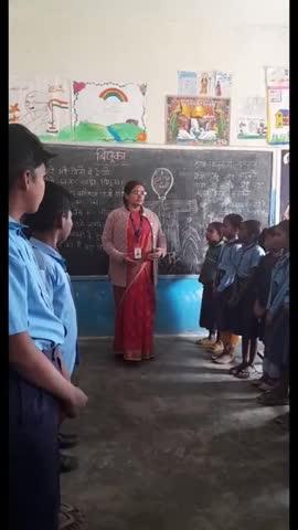 Vandana kumari 
Nps barmadia izmal 
Block-Chakia 
Purbi Champaran, Bihar 
वर्ग:-4,हिंदी 
गतिविधि के माध्यम से कविता पाठ 
बिजूका