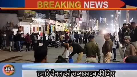 एक शिक्षक को ट्रक चालक ने कुचला