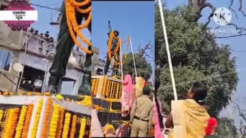 अल्बर्ट एक्का के 53वें शहादत दिवस पर चैनपुर में आयोजित किया गया श्रद्धांजलि कार्यक्रम