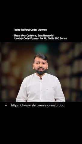 Do's and Dont's of Trading Probo Course #Probo
Share your opinions, earn rewards! Use my code vtpwsm for up to Rs 200 bonus. Download here: Probo #ProboCourse #ProboRefferalCode #Probo #Shiraverse
https://www.shiraverse.com/probo