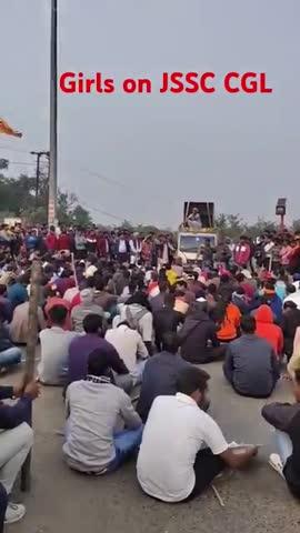 jssccgl ke kar dharna m