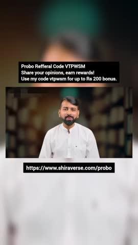 How To Research For Opinion Trading Probo
Share your opinions, earn rewards! Use my code vtpwsm for up to Rs 200 bonus. Download here: Probo #ProboCourse #ProboRefferalCode #Probo #Shiraverse #EarnMoney #Earnmoneyonline 
https://www.shiraverse.com/probo