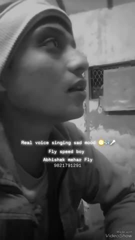 sad mood 😢.  . singing.  .. Abhishek mehar Fly 😭😭