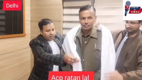 अलवर के रहने वाले Acp ratan लाल जी का सम्मान मिस्टी हेल्पिंग फाउंडेशन के द्वारा, Acp साहब का स्कूल भी है, खैरथल मे