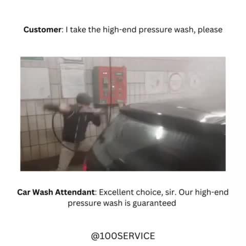 high pressure wash don't worry we are deliver at home car wash in Kanpurcity  100service.in | 73766 39685