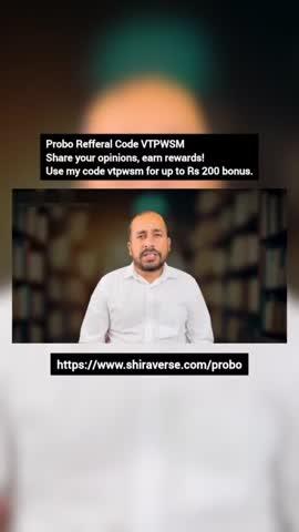 How to Use Book Profit feature in Probo
Share your opinions, earn rewards! Use my code vtpwsm for up to Rs 200 bonus. Download here: Probo #ProboCourse #ProboRefferalCode #Probo #Shiraverse #EarnMoney #Earnmoneyonline 
https://www.shiraverse.com/probo