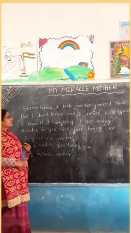 Vandana kumari
Nps barmadia izmal 
Block-Chakia, Purbi Champaran 
English, class-5, MY MIRACLE MOTHER 
PART-3