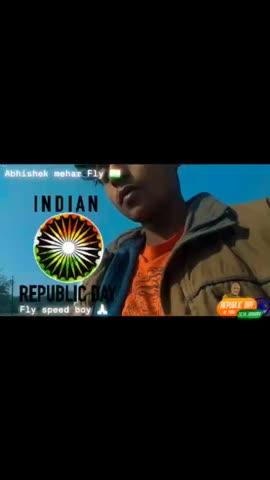 26 January special video Abhishek mehar Fly singing video 🇮🇳🙏🏻❤️