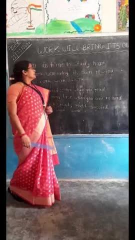 Vandana kumari 
Nps barmadia izmal
Block-Chakia, Purbi Champaran ,Bihar 
class 4,English 
lesson 10,work will bring its own rewards 
part 1