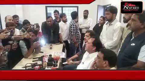 b J P के उम्मीदवार अज्जू अग्रवाल ने कांफ्रेंस में क्या कहा।