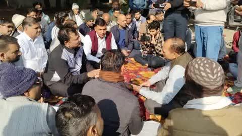 महेंद्रगढ़ में व्यापारी हुए इकट्टे