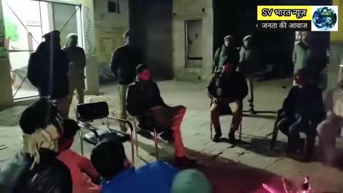 #हरदोई एसपी अशोक कुमार मीणा ने बेहटा गोकुल में#svbharatnews #hardoi_city #hardoinews HardoiPolice