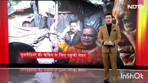 यूपी की योगी सरकार का लखनऊ मे एक्शन जारी