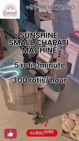 Chapati Making Machine😱😱 1 घंटे में 300 रोटियां😳😳