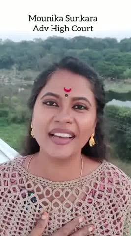 భారత్ మాత కి జై 🇮🇳 
బిజెపి మహిళా నాయకురాలు మౌనిక సుంకర హైకోర్టు అడ్వకేట్ గారు