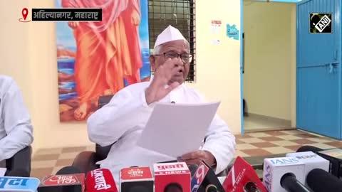 अन्ना हजारे एक फिर करेंगे आंदोलन........