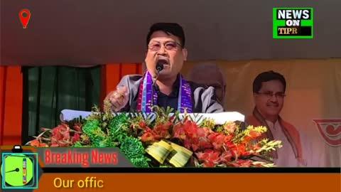 তিপ্রা মথার কর্মীদের ব্রয়লার মুরগির মত ছুঁলে ফেলার হুমকি দিলেন মন্ত্রী বিকাশ দেববর্মা।