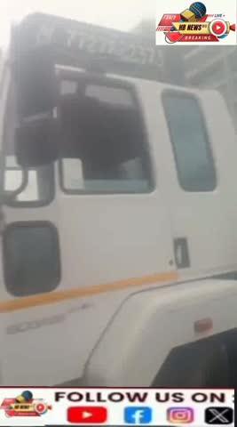 *हिसार : पहली धुंध बनी हादसे का कारण नेशनल हाईवे 52 पर कई वाहन टकराये*