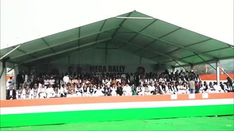 #votechori दिल्ली के रामलीला मैदान में रविवार को कांग्रेस की वोट चोर गद्दी छोड़महा रैली में राजस्थान कांग्रेस अध्यक्ष गोविंद सिंह डोटासरा...