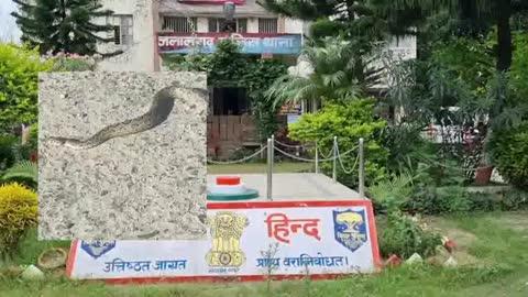 पूर्णिया में दो फीट लंबी रसेल वाइपर सांप मिली. अस्पताल में जिसका जलालगढ़ थाना के सदल बल ने रेस्क्यू कर वन विभाग के कर्मी को सुपुर्द किया. 
बताया गया कि स्थानीय बच्चे एपीएचसी के समीप खेल रहा था. जिसमें एक बच्चे की नजर सांप पर पड़ी. जिसके हल्ला करने पर स्थानीय लोग वहां पहुंचे. वहीं जलालगढ़ थाना को इसकी जानकारी मिलते ही थाना के पुअनि बंश भूषण #viralpost2025 #PurniaNews #simanchalnews