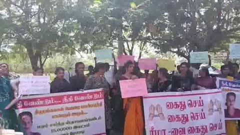 சமூகநலத்துறை அலுவல் சாரா உறுப்பினர் நீக்குதல் தொடர்பாக,
தூத்துக்குடியில் மொத்தம் 100க்கும் மேற்படட திருநங்கைகள் உள்ளன. அவர்களின் வாழ்வாதாரம் மேம்பட தமிழக அரசு பல நலத்திட்ட உதவிகளை வழங்கி வருகிறது. அந்த நலத்திட்ட உதவிகள் அனைத்தும் எல்லா குறிப்பிட்ட திருநங்கைகளுக்கு மட்டும் திருநங்கைகளுக்கும் பயன்படுகிறது. பயன்படாமல் ஒரு
தமிழக அரசிடம் இருந்து எங்களுக்கு வருடம் மானியமாக ரூ50,000. வழங்கப்பட்டு வருகிறது. ஆனால் தூத்துக்குடியில் இருக்கும் சமூகநலத்துறை அலுவல் சாரா உறுப்பினர் ரீமா என்பவர் அனைவருக்கும் வழங்காமல் தன்னைச் சார்ந்து உள்ள ஒரு குறிப்பிட்ட சில திருநங்கைகளுக்கும் மட்டும் வழங்கி வருகிறார். மேலும் எல்லா திருநங்கைகளுக்கும் அந்த உதவித்தொகை பெற வேண்டுமானால் தனக்கு ரூ10,000 லஞ்சம் வேண்டும் என்று கூறுகிறார்.இதனால் தூத்துக்குடியில் உள்ள திருநங்கைகள் தங்கள் வாழ்வாதாரம் இழந்து உள்ளனர்.
மேலும் தூத்துக்குடியில் உள்ள திருநங்கைகளின் நலனுக்காக உதவ வரும் தன்னார்வ அமைப்புகளிடமிருந்து நன்கொடையாக பல லட்சங்கள் பெற்று அதை தன் சுயநலனுக்காக மட்டும் பயன்படுத்தி வருகிறார். இவர் செய்யும் தவறுகளை சுட்டிக்காட்டினால் திருநங்கைகளுக்கு கொன்று விடுவேன் என்று கொலை மிரட்டல் விடுகிறார். சமீபமாக திருநங்கைகளை வீடு புகுந்து அடித்தும் அவர்களுக்கு கொலை மிரட்டல் விடுத்தும் வருகிறார். இதனால் திருநங்கைகள் மிகுந்த மன உளச்சலுக்கு ஆளாகிறார்கள். திருநங்கைகளை இந்த சமூகம் மதிப்பளித்து வந்தாலும் ஒரு சில குறிப்பிட்ட நபர்களின் செயல்களினால் எங்களது வாழ்வாதாரம் கேள்விக்குள்ளாகிறது என்று தெரிவித்தனர்.