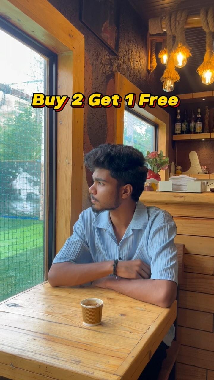 Guess what ? Every drink is the same price! 😳

📌 Coffee Studio, The Sports Wing, Behind Bapu Ki Kutia, Near Aura Mall


cold coffee, tea, coffee, iced tea, milk shake, shakes, mocktails, reel, foodie)