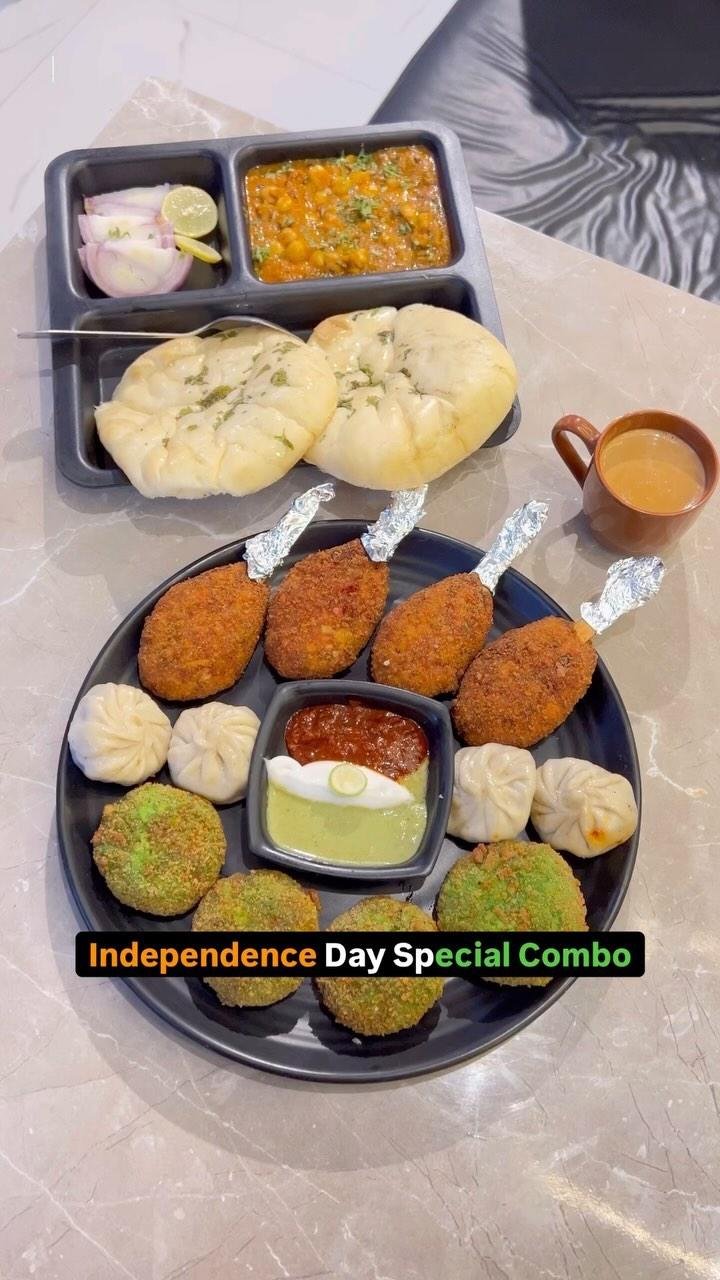 15th August Special ₹199 Combo 🤩 

📍Manas Bhawan, Opposite Saptarishi Hospital, Near Bank Of Baroda, Jabalpur 

#jabalpur #independenceday #15august #foodvideos #offeralert 

[jabalpur food, jabalpur updates, jabalpur north indian food, food videos, jabalpur alerts, jabalpur daily]