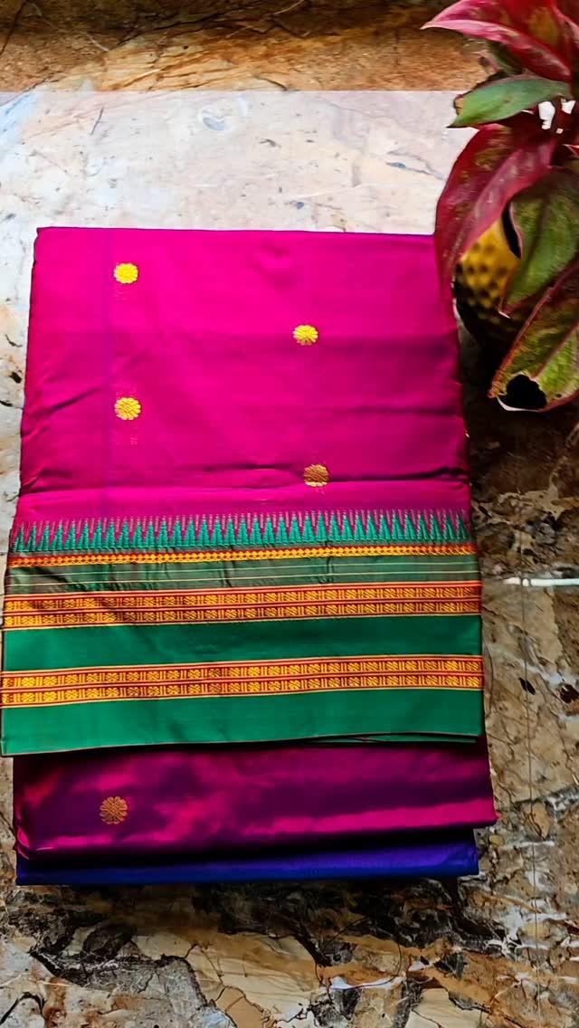 Pure silk narayanpet sarees 💜♥️

For orders WhatsApp on 8436298381