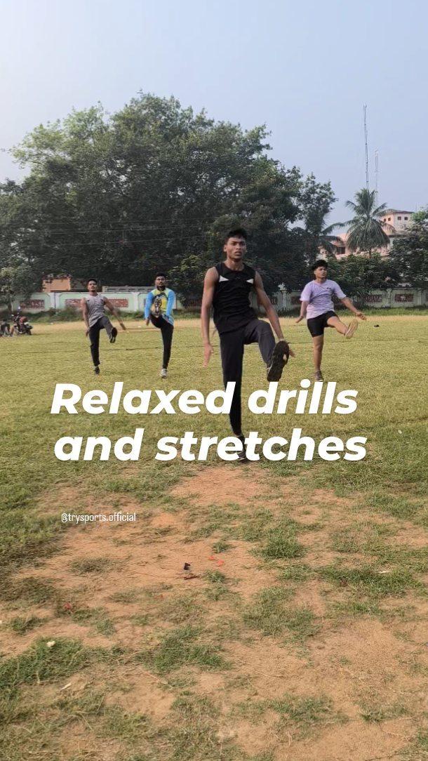 One must do relaxed drills and stretches the next day after intense uphill training
Relaxed muscles keep you injury free