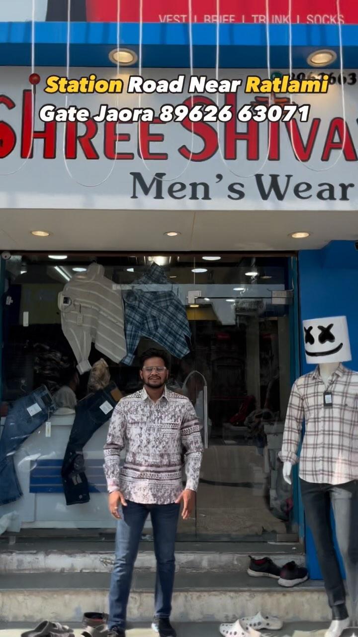 Shree shivay mens wear Jaora 🙏📍 station road near ratlami gate jaora 89626 63071 🤩🙏 shubhamrathore_sr shreeshivaymenswearjaora farmerindiann