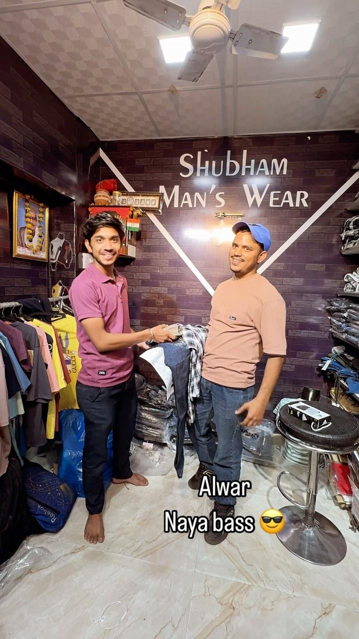 Shubham mans wear alwar 👌🏻👀🎶