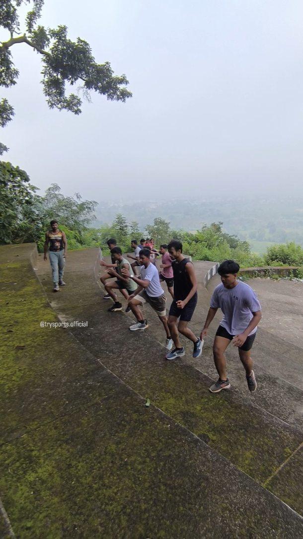 Uphill intense training regime
Pre on-season workouts