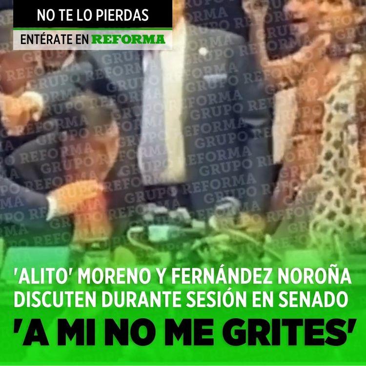 Un intenso debate surgió en el Senado cuando Morena y sus aliados validaron la declaratoria de supremacía constitucional
Enfadado porque el presidente del Senado, el morenista Gerardo Fernández Noroña, no daba la palabra a la bancada del PRI, el senador y líder tricolor, Alejandro 'Alito' Moreno, subió a tribuna a encarar al presidente después de que el asunto se hubiese considerado suficientemente discutido

“No me ponga el dedo encima, respete a la presidencia”, replicó Fernández Noroña, mientras Moreno le respondía: “A mí no me grites”
Conoce más detalles del suceso en el link de la bío
Héctor García