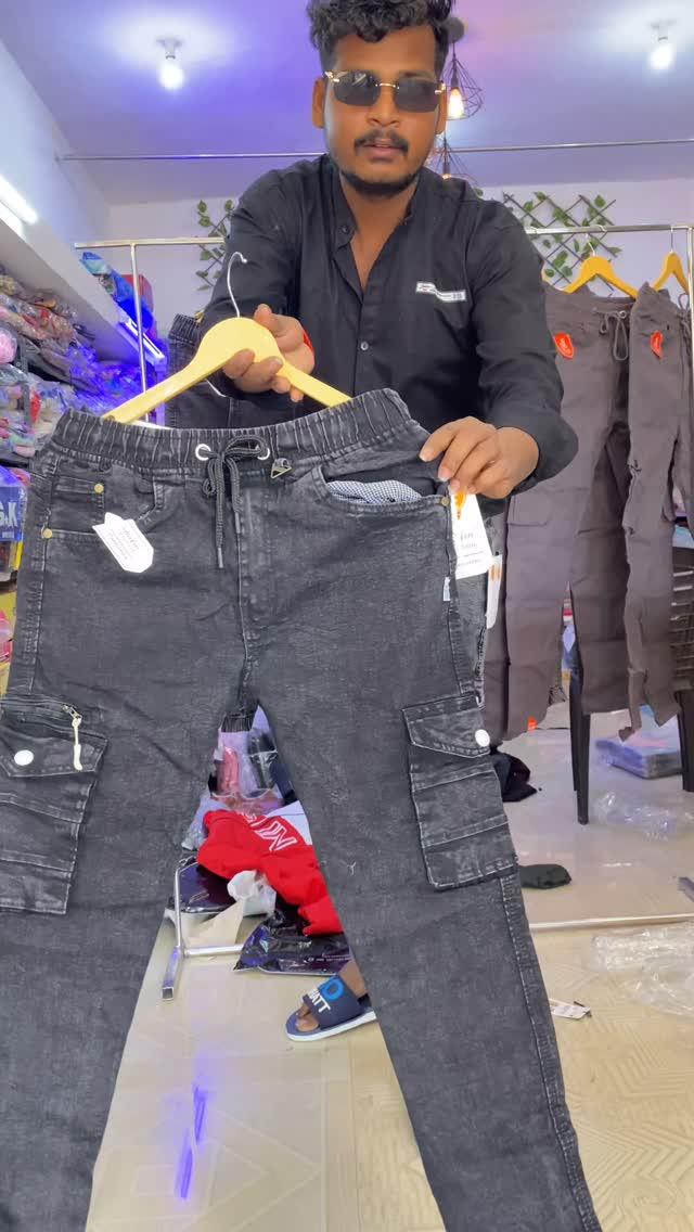 😎 quality, full denim jogger🫡🫡🫡