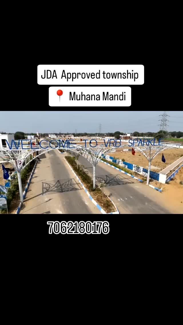 JDA & Rera Approved गेटेड टाउनशिप में अपना मनपसंद प्लॉट आज ही बुक करें।
Full devlopment 
17+ Amenities 
Prime location 
So more details contact now 
7062180176