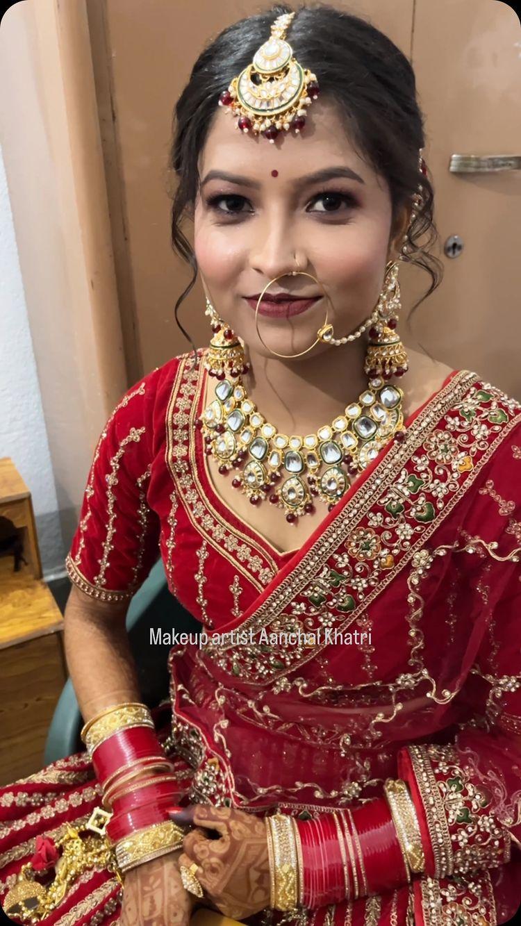 Bridal makeup beautiful bride chanchal_0_8_ 
Mua- makeup_artist_aanchal_khatri 
Location-