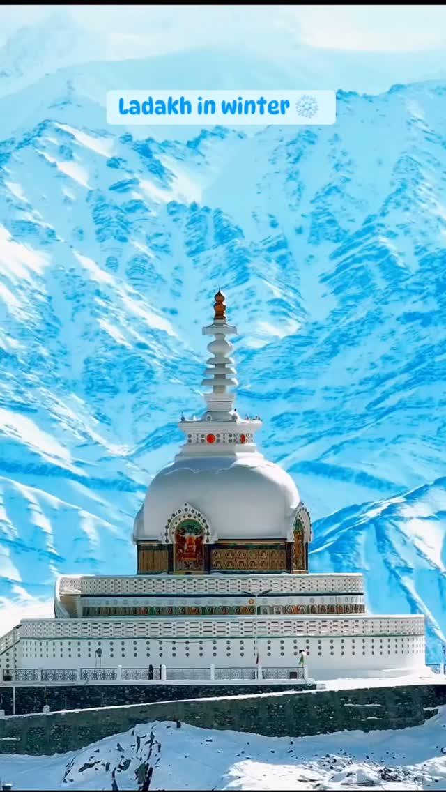 Shanti Stupa in Winter 

Call/WhatsApp (+91) 6230557851 for Leh Ladakh Tour
sdorjayfilms

DM us for removal