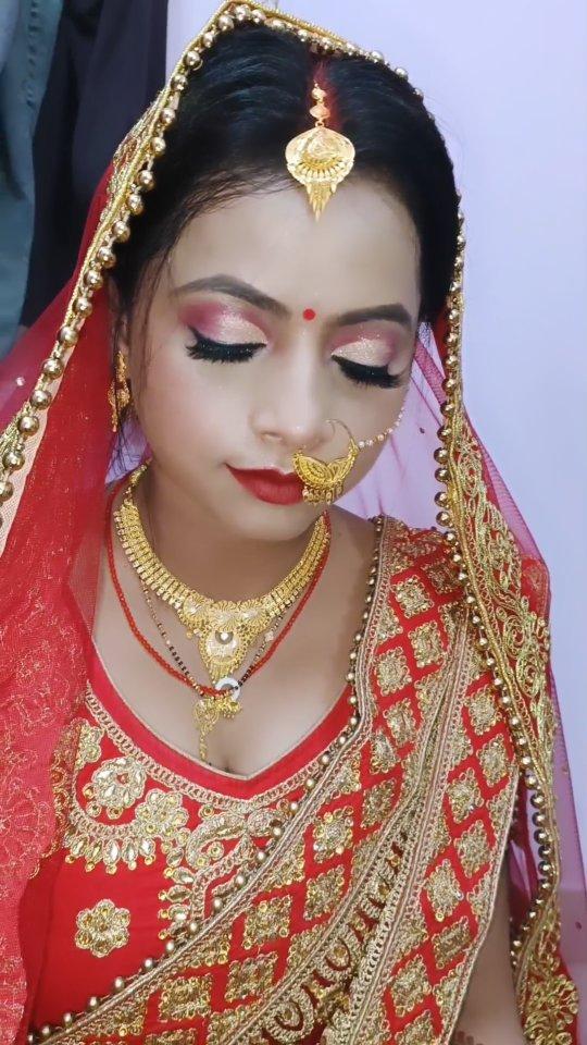 Reception bridal Make-up done by nehasinha983 ✨💄💯