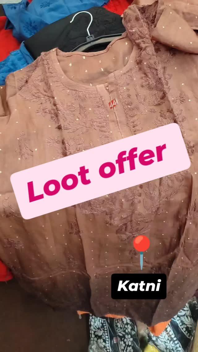 Loot offer 
Off season sale is here 
Store near city mall katni 

Online order available❤
All India free Delivery 📮📮📮📮

WhatsApp 7000824388