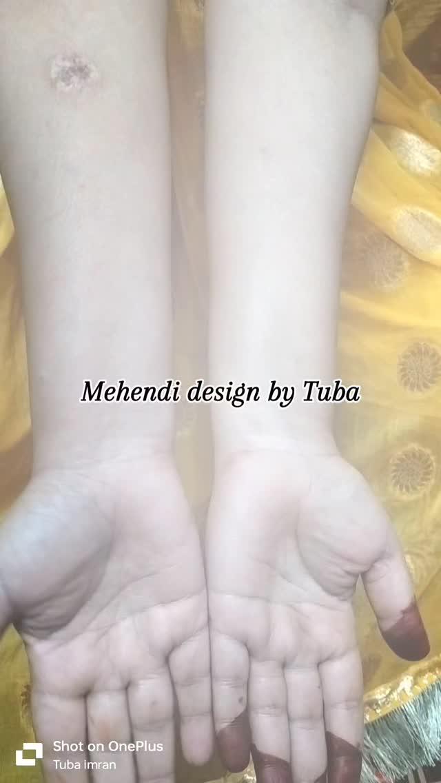 Bridal mehendi