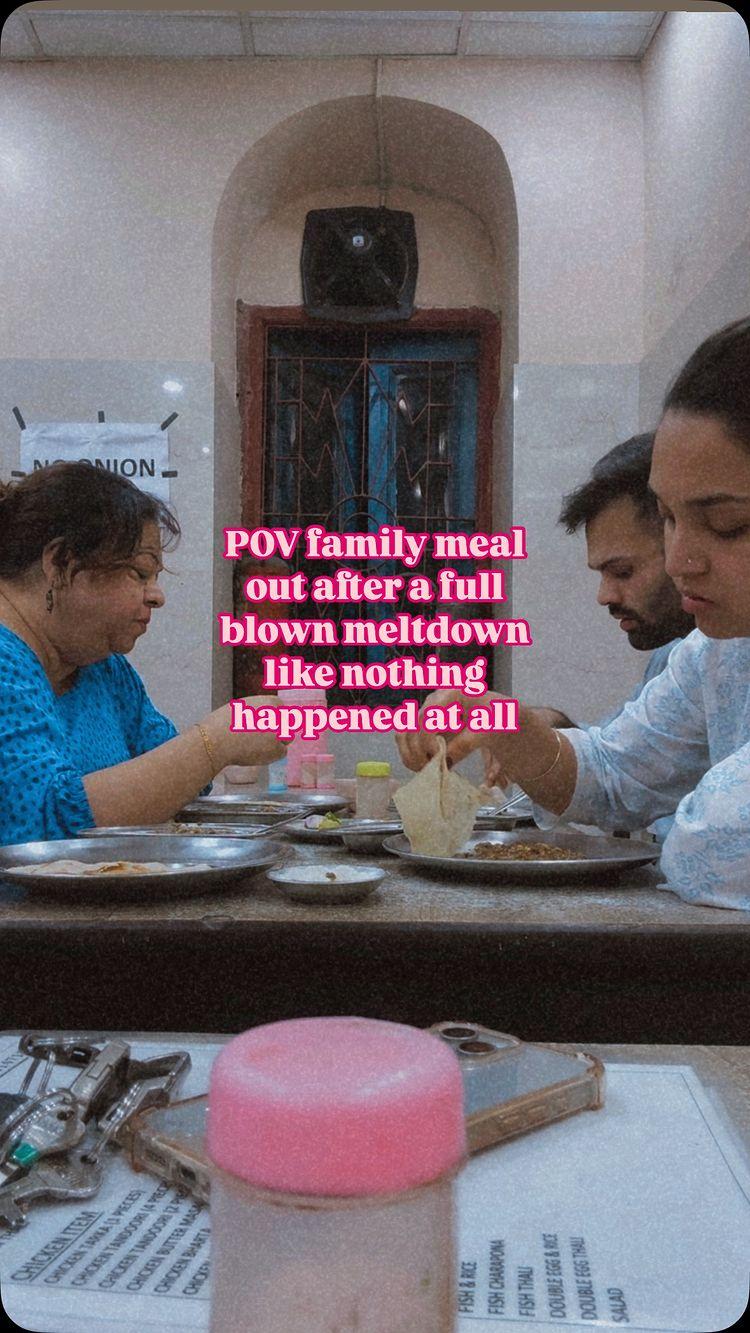 No caption required 🙃

Do you relate?

The meal tasted even better with the sweet nothings exchanged as if no argument had ever happened! Last meal in Kolkata had to be Sethi Hotel 🏨