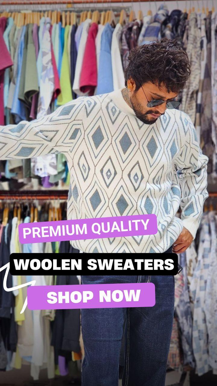 PREMIUM QUALITY WOOLEN SWEATER 😍

ADDRESS - LINK ROAD BETUL