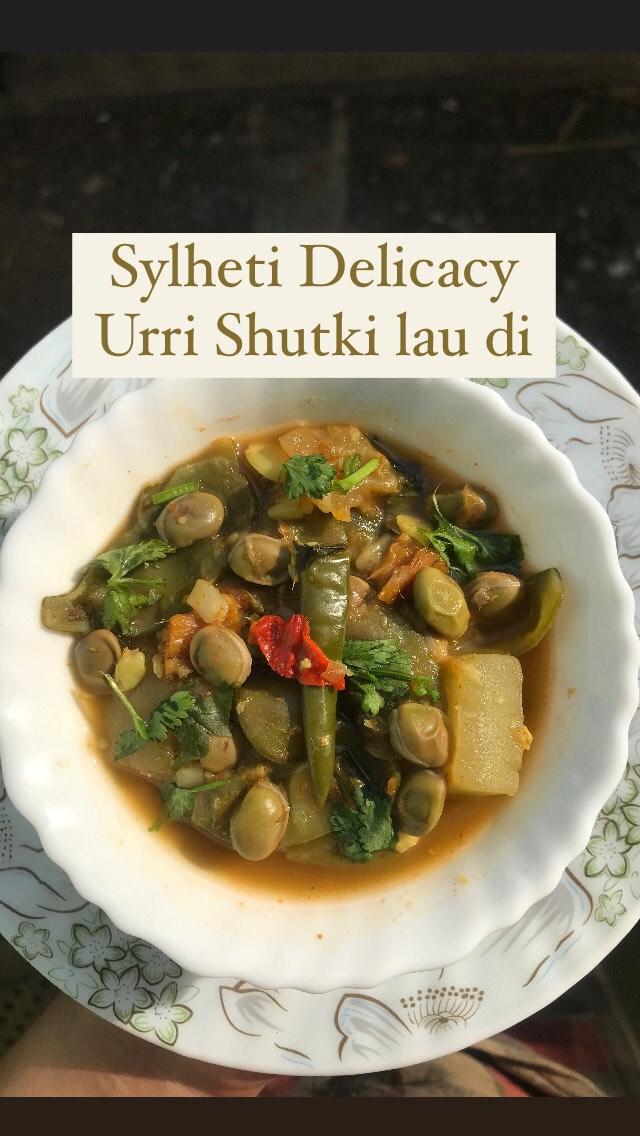 Urri Shutki lau diya 🍲